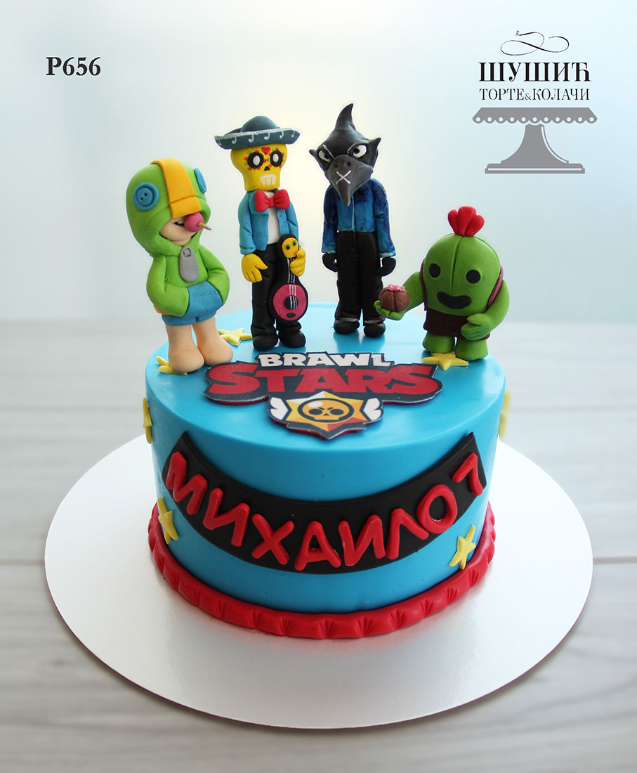 Torta sa motivom Brawl Stars