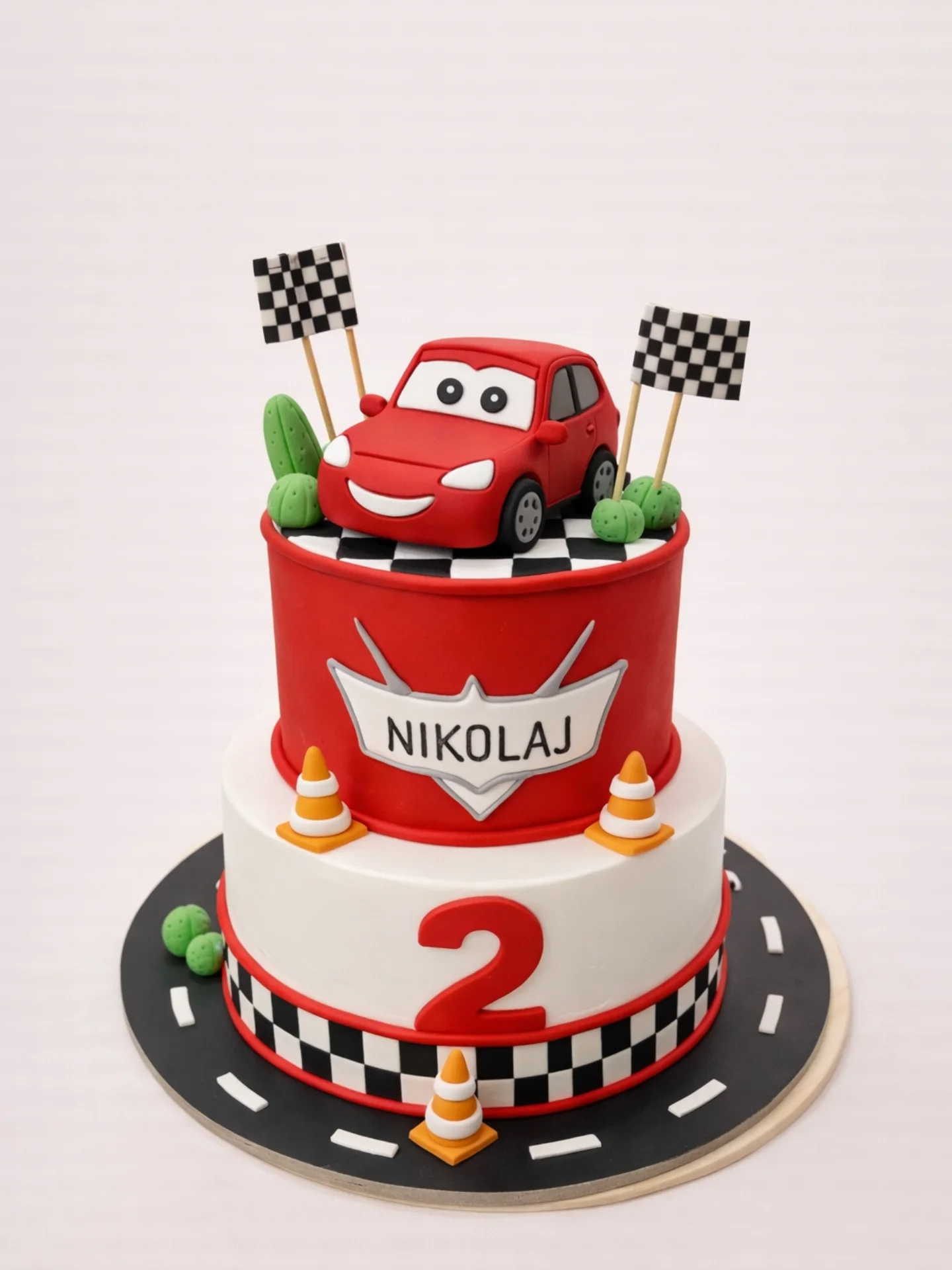 Torta sa motivom Cars autića